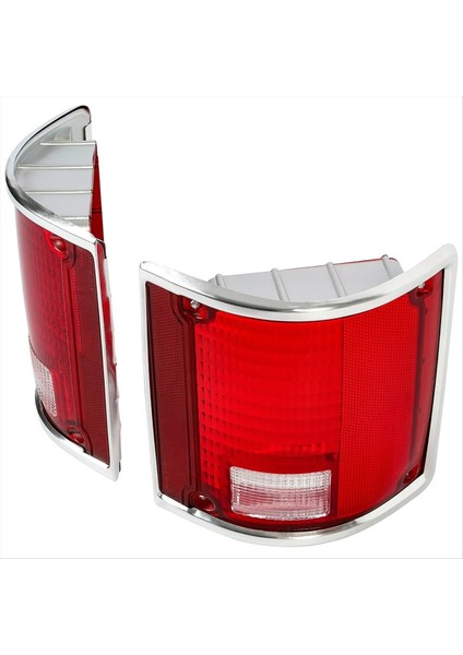 Kuyruk Işık Lambası Lens 1paır Set Taıllıme 5968329 5968330 Chevy C10 C20 C30 K10 1973-1991 (Yurt Dışından) modelleri