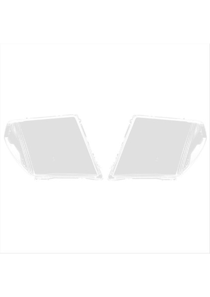 1 Çift L &amp R Far Kabuk Lambası Gölgesi Şeffaf Lens Kapağı Nissan Navara D40 2005-2015 Için Far Kapağı (Yurt Dışından)