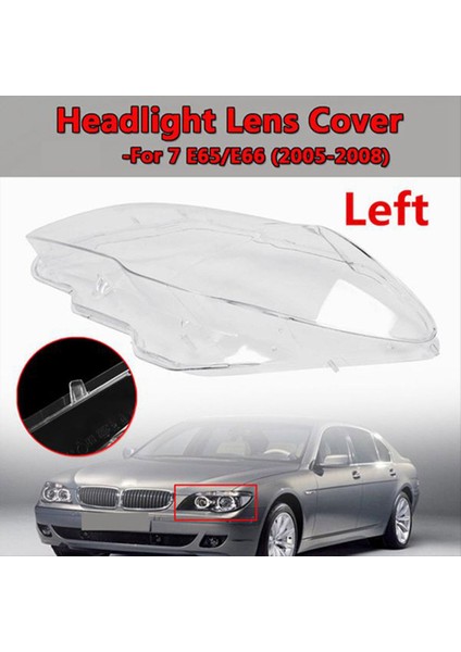 Ön Far Kapağı Otomatik Far Abajur Kabuğu 63127162117 Bmw 7 Serisi E66 E65 730I 750I 760I 2005-2008 Sol (Yurt Dışından) indirimleri