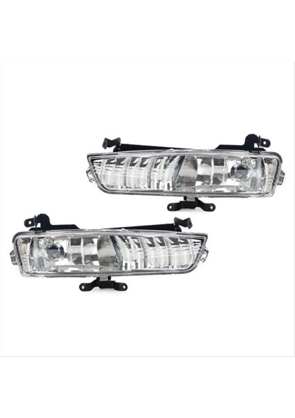 Araba Farları Ön Tampon Sis Lambası 92201-1E000 92202-1E000 Hyundai Accent 2006-2010 Gündüz Koşu Işığı (Yurt Dışından)