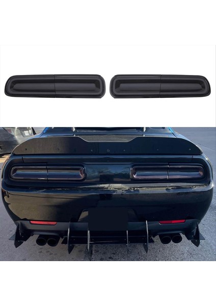 Kuyruk Işığı Dodge Challenger 2015-2024 Üst Arka Lamba Dekoratif Kapak Arka Işık Muhafızlarını Kapsar (Yurt Dışından) fiyatları