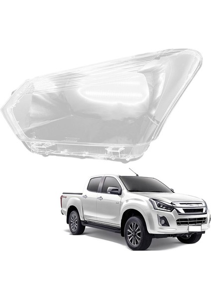 Sol Far Kapağı Isuzu D-Max 2019 2020 2021 Için Şeffaf Far Lens Far Kabuğu (Yurt Dışından) modelleri