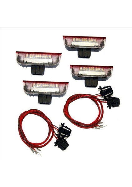 8pcs Araba LED Kapı Uyarı Işığı Hoş Geldiniz Projektörü (Yurt Dışından) fırsatları