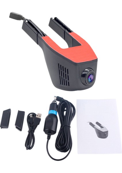 Araba Dvr Kamera Full Hd 1080P Video Kaydedici Wifi Sürüş Kayıt Cihazı (Yurt Dışından)
