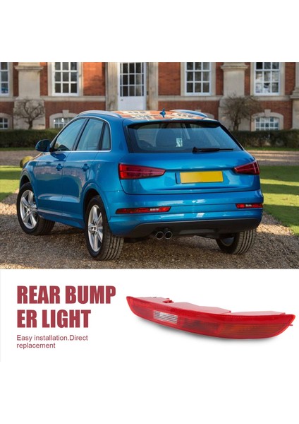 Araba Arka Tampon Kuyruk Işığı Reflektör Işık Park Freni Fog Işığı Audi Q3 2011-2015 8u0 945 095 8U0945095 Sol (Yurt Dışından) indirimleri