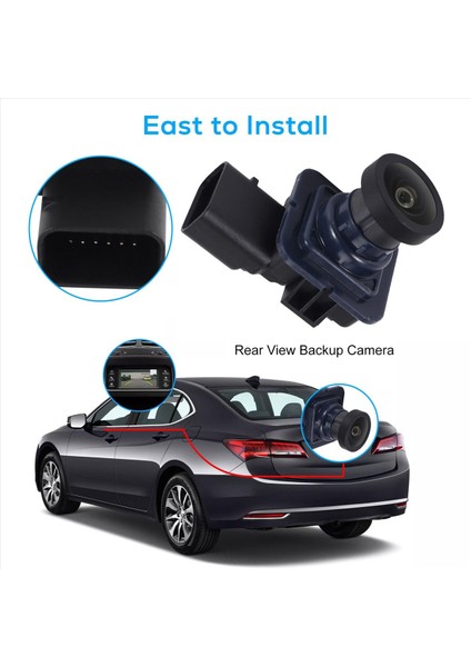 Ford Expedition 2015-2017 Için Hareketli Yörüngeli FL1Z-19G490-A FL1Z-19G490-B Araba Arka Görünüm Kamera Yedek Kamera (Yurt Dışından) fiyatları