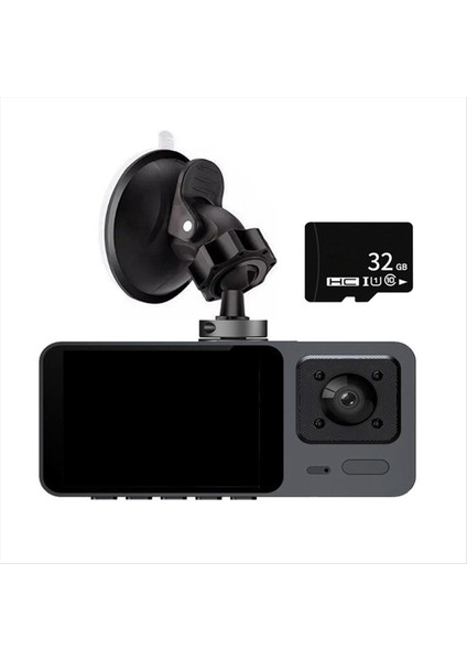 Dash Cam Ön ve Içinde Wifi 1080P 32G Hafıza Kartı 2 Inç Ekran 170 ° Geniş Açılı Gece Görüşü Wdr 24H Park Modu (Yurt Dışından) modelleri