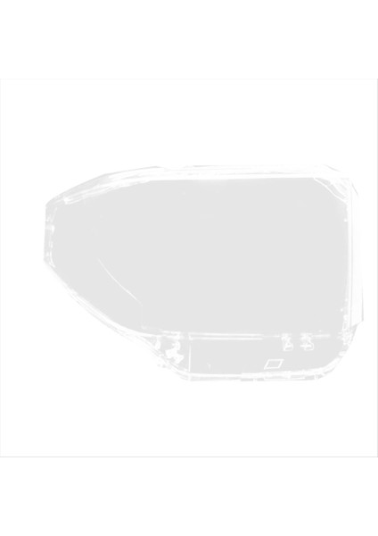 Toyota Tundra Için Araç Far Güzü Kubu Lamba Güküman Tünüm Lens Kapak Far Kapak 2018-2021 Sağ (Yurt Dışından)