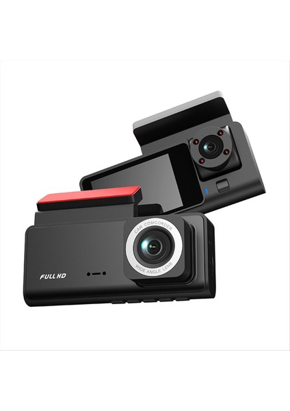 3 Kanallı Araba Dvr Dash Cam Arabalar Için Arka Görünüm Kamerası Video Kaydedici Otopark Geniş Açılı Gece Görme Park Hd (Yurt Dışından) modelleri