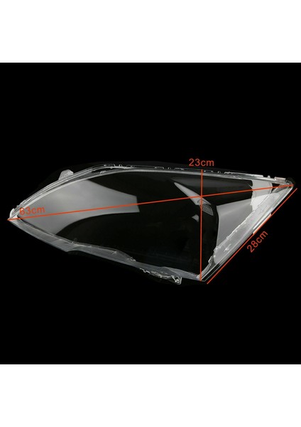 Çift Sol+Honda Crv Cr-V 2007 08 09 10 2011 Araç Far Lens Kapak Far Abajur Ön Otomobil Işık Kabuğu (Yurt Dışından) fiyatları