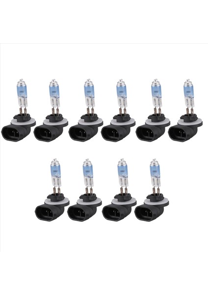 10PCS 881 100W Dc 12V Otomatik Araba Için Süper Beyaz Halojen Sis Ampulü (Yurt Dışından) modelleri
