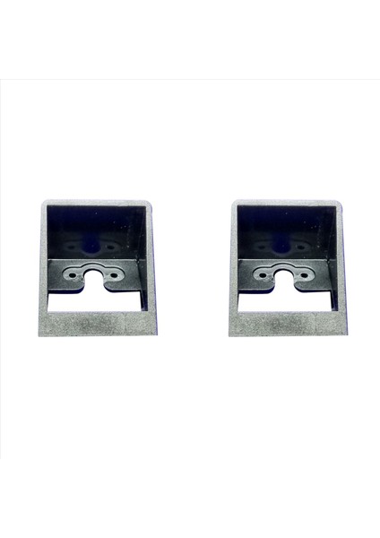 2x Araç Arka Görünüm Kamera Kurulum Braket Plaka Plaka Lameleri Ssangyong Korando 2014 Araç Aksesuarları Siyah (Yurt Dışından)