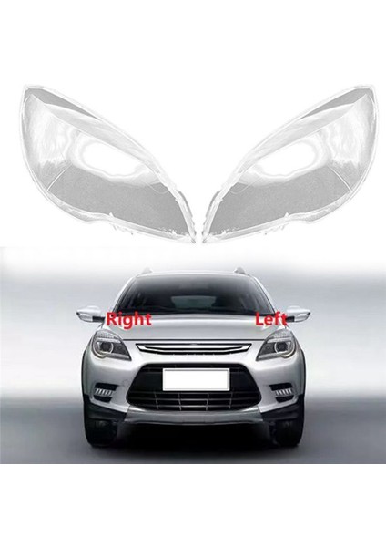 Araba Sol Far Kabuğu Lambası Gölge Şeffaf Lens Kapağı Lifan X50 2014 2015 Için Far Kapağı (Yurt Dışından) modelleri