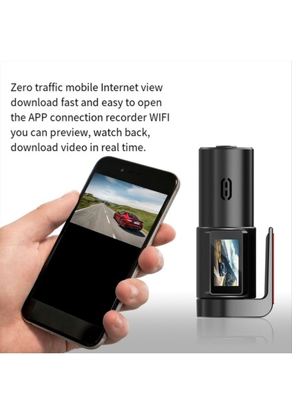 Mini USB 1080 Full Hd Araba Dvr Kamera Dash Cam Video Kaydedici Geniş Açılı Wifi Dashcam Akıllı Bağlantı Araç Kamerası (Yurt Dışından) fiyatları