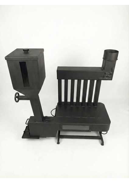 Ev Tipi Pelet Yakıtlı Kuzineli Soba