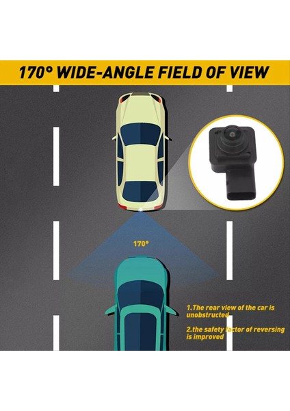 FL3Z-19G490D Ford F150 F150 2015-2017 Park Yardım Kamerası Için FL3Z-19G490D Araç Arka Görünüm Kamerası (Yurt Dışından) indirimleri