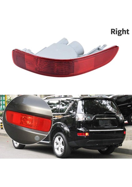 Mitsubishi Outlander 2007-2012 8355A004 Arka Sağ Tampon Kuyruk Sis Işık Lamba Kapağı Deflektörü (Yurt Dışından) fiyatları