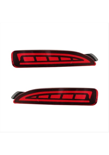 LED Arka Tampon Reflektör Freni Durdurma Hafif Araba Stili Dönüş Sinyali Mazda 6 Atenza Mazda 2 Dy Mazda 3 Axela (CA240) (Yurt Dışından)
