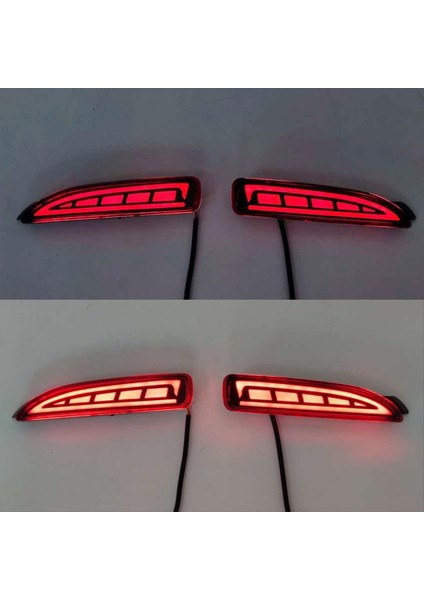 LED Arka Tampon Reflektör Freni Durdurma Hafif Araba Stili Dönüş Sinyali Mazda 6 Atenza Mazda 2 Dy Mazda 3 Axela (CA240) (Yurt Dışından) fırsatları