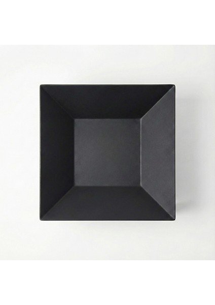 Dekoratif Modern Metal Ateş Çukuru - Bahçe, Balkon ve Teras Şöminesi - Mat Siyah fırsatları