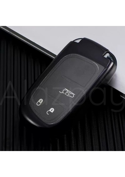 Fiat Egea 500X Jeep Grand Cherokee Wrangler Renegade Compass Chrysler Tpu Anahtar Kılıfı