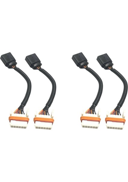 4pcs Araç Far Kablo Kablo Demeti Volkswagen 2004-2007 Adaptör Tel Kablo Demeti 7L6-971-071-A 7L6971071A (Yurt Dışından)