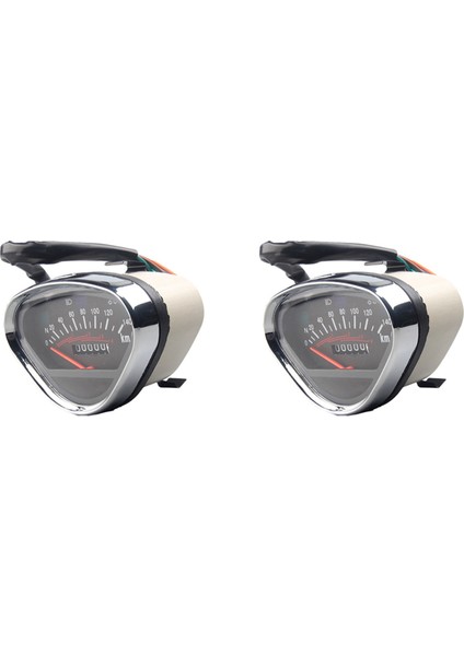 2x Motosiklet Metre Kilometre Ölçer Arka Işık LCD Vintage Honda Dax 70 JIALING70 Için Dijital Gösterge Aleti (Yurt Dışından)