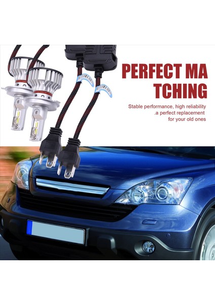 F2 H4 LED Araba Far LED Canbus 72W 12000LM 6500K Otomatik Far Sis Ampulleri (Yurt Dışından) modelleri