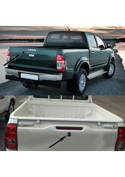 Toyota Hilux 2010-2017 Için 2x Araç Arka Görünüm Kamera Yedek Kamera (Yurt Dışından) fiyatları