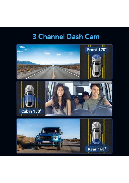 3 Kanallı Çizgi Kamera 1080P Çizgi Kamera Ön ve Arkada Araba Için Çizgi Kamera 32GB Kartlı Araba Kamerası Döngü Kaydı (Yurt Dışından) indirimleri