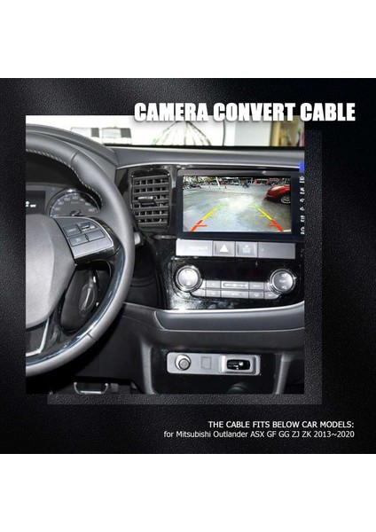 Araba Arka Görünüm Kamerası Rca Video Ters Kamera Mitsubishi Outlander Asx Gf Gg Zj Için Kablo Adaptörü Dönüştürme (Yurt Dışından) fiyatları