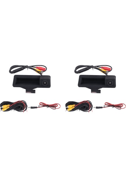 2x Araç Arka Görünüm Kamera Bagaj Tutucu For-Bmw E90 E91 E92 E93 E53 E82 E88 X1 X5 X6 (Yurt Dışından)