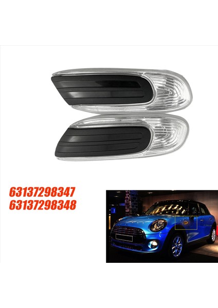 1paır LED Fender Sinyal Işığı 7298347 7298348 Bmw Mini C (Yurt Dışından) modelleri