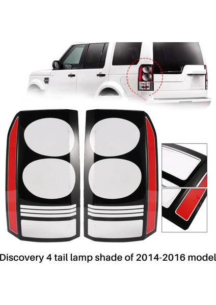Araba Arka Sağ Lamba Kuyruk Lambası Kapağı Arka Lamba Kabuğu Land Rover Discovery Için Abajur 4 2014-2016 (Yurt Dışından) fiyatları