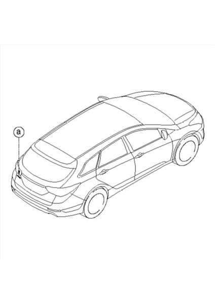 95760-3Z002 Araç Arka Görünüm Kamera Montajı 95760-3Z000 3Z001 Hyundai I40 I40 2011-2014 Rezerv Park Yardım Kamerası (Yurt Dışından) modelleri