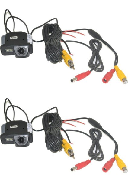 Toyota Corolla Vios 2007-2011 Için 2x Araç Arka Görünüm Kamera Ters Kamera Yedek Kamera (Yurt Dışından)