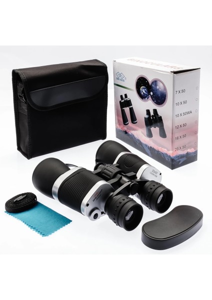 Breaker 20×50 Güneş Filtreli Profesyonel El Dürbünü 1000M/56M – Siyah