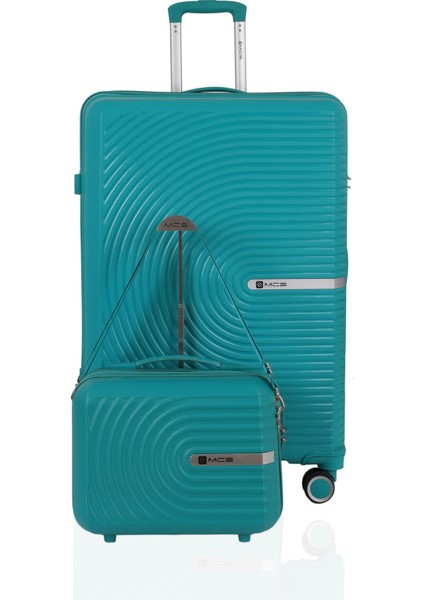 Polipropilen 2'li Valiz Seti Büyük & Makyaj V374