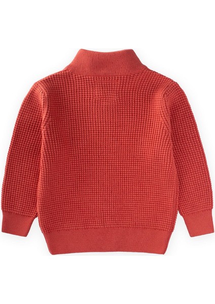 Selanik Fermuarlı Triko Hırka 2-11 Yaş Somon fiyatları