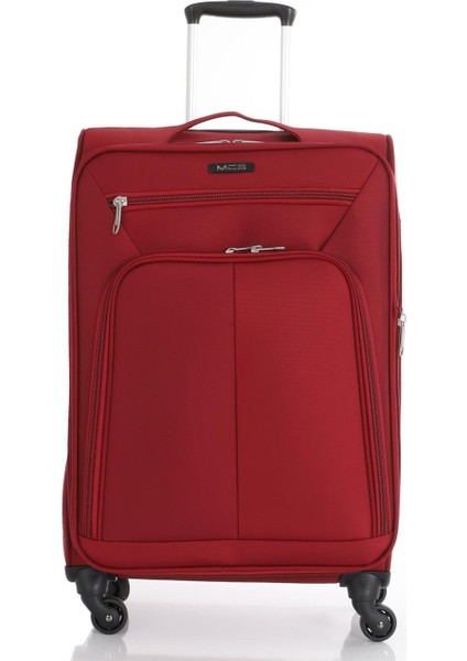 Üçlü Lüx Kumaş Valiz Seti V116