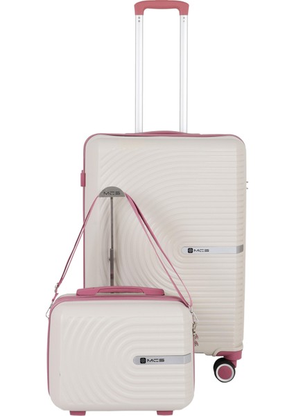 Polipropilen 2'li Valiz Seti Orta & Makyaj V374