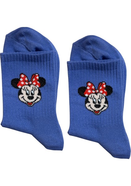 Al Bi 90Lık Minnie Mouse Çizgi Film Karakter Desenli Kolej Çorap fiyatları