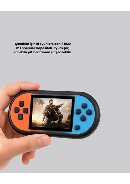 520IN1 Retro El Konsolu Çocuk ve Yetişkin Uyumlu Hd Görüntülü modelleri