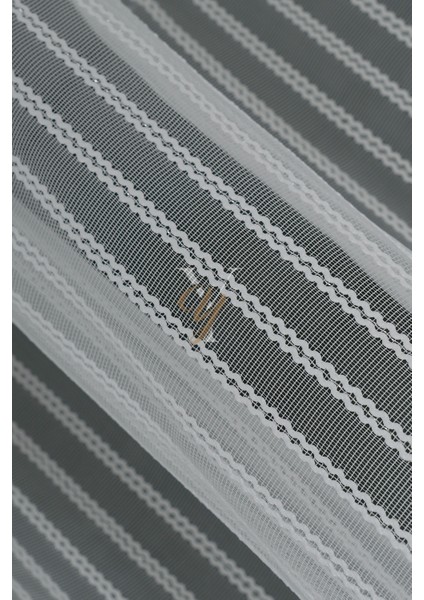 Simli Çift Makarna Tül Perde 2201 V-Gümüş fırsatları