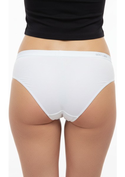 - Premium Bambu Kadın Slip – 6’lı Paket Beyaz fırsatları