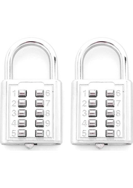 3x Hırsızlık Anti Düğme Kombinasyonu Asma Kilit Sakışı Şifre Şifre Kilitli Çinko Alaşım Kilidi Bavul Bagaj Kodlu Kilit (Yurt Dışından) indirimleri