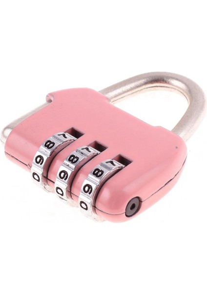 2x Bagaj Kutusu Yeniden Yerleştirilebilir Kombinasyon Kilit Asma Kilit 3 Haneli Pembe (Yurt Dışından) fırsatları