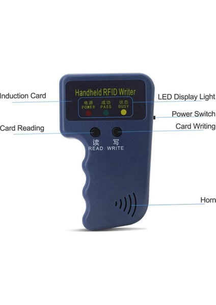 Elde Taşınır Rfıd Kart Fotokopi Makinesi 125KHZ Kimlik (EM4100/HID/AWID) 6 Yazılabilir Anahtarlık+6 Yazılabilir Kart ile Duplicator Okuyucu Yazarı (Yurt Dışından) fiyatları