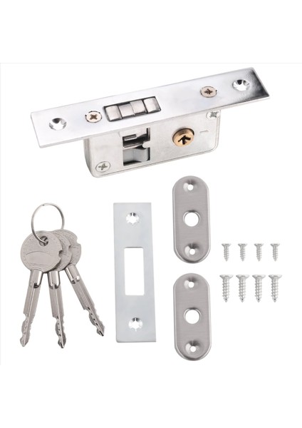 Görünmez/kapı Kilidi Sürgülü Kapı Kanca Kilidi Alaşım Kilit Gövdesi Çerçeve Cam Kapı Sağlam Dayanıklı Kapı Donanımı (Yurt Dışından) fırsatları