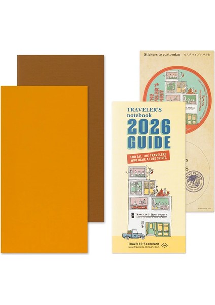 2026 Traveler's Notebook Refill - Standart Size - Weekly Vertical fiyatları